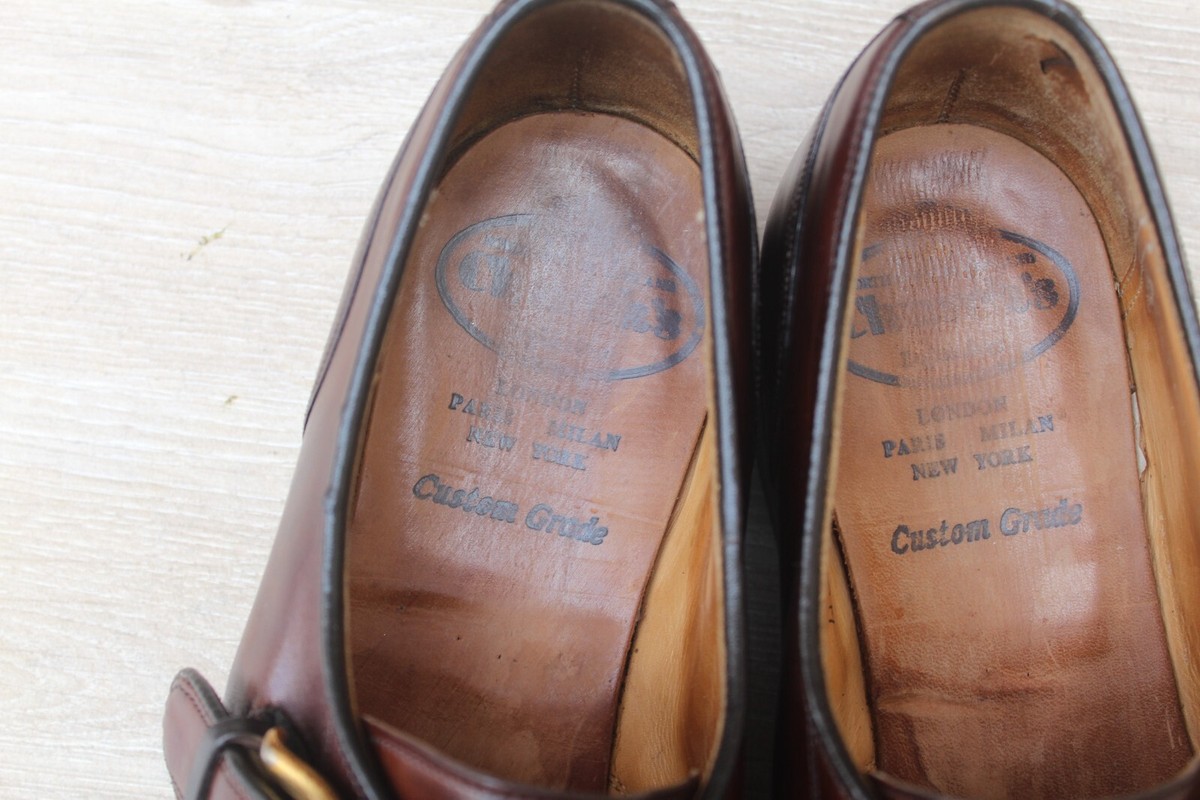 Chaussures Church's Halifax En Cuir - Boucle - Pointure 41.5 (UK 7.5) - Style Brogue - Occasion