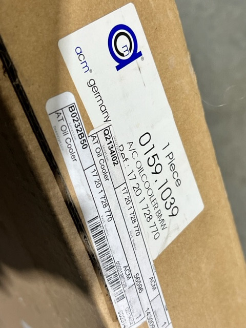 BMW E36 325 328 M3 ACM Brand AT Oil Cooler PN# 17201728770 New | eBay 