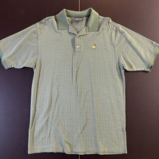 MASTERS Augusta National Golf 60  s Two-Ply Mercerized Polo Shirt Men  s Large