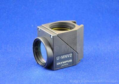 Olympus U-MNV2 Narrow Violet Dichroic Filter Cube for Fluorescence Microscope
