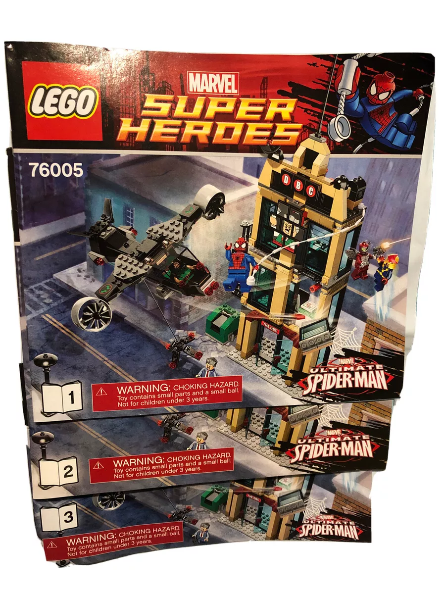 LEGO Marvel Super Heroes Spider-Man: Daily Bugle Showdown Set 76005 - US