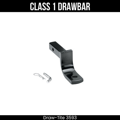 Draw-Tite Drawbar, Class 1, 2-1/8 Rise, 2-3/4 Drop, Fits 1-1/4 Receiver