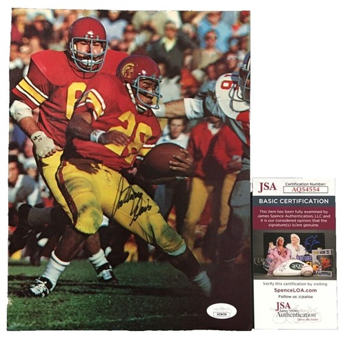 1973 USC Trojans ANTHONY DAVIS Glossy 8x10 Photo College