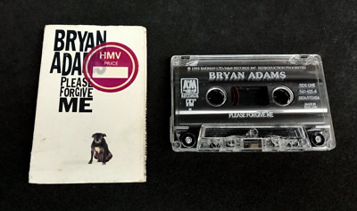BRYAN ADAMS PLEASE FORGIVE ME 1992 MC MUSIC TAPE SINGLE\SINGOLO *