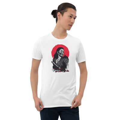 Samurai Warrior with mask  Short-Sleeve Unisex T-Shirt