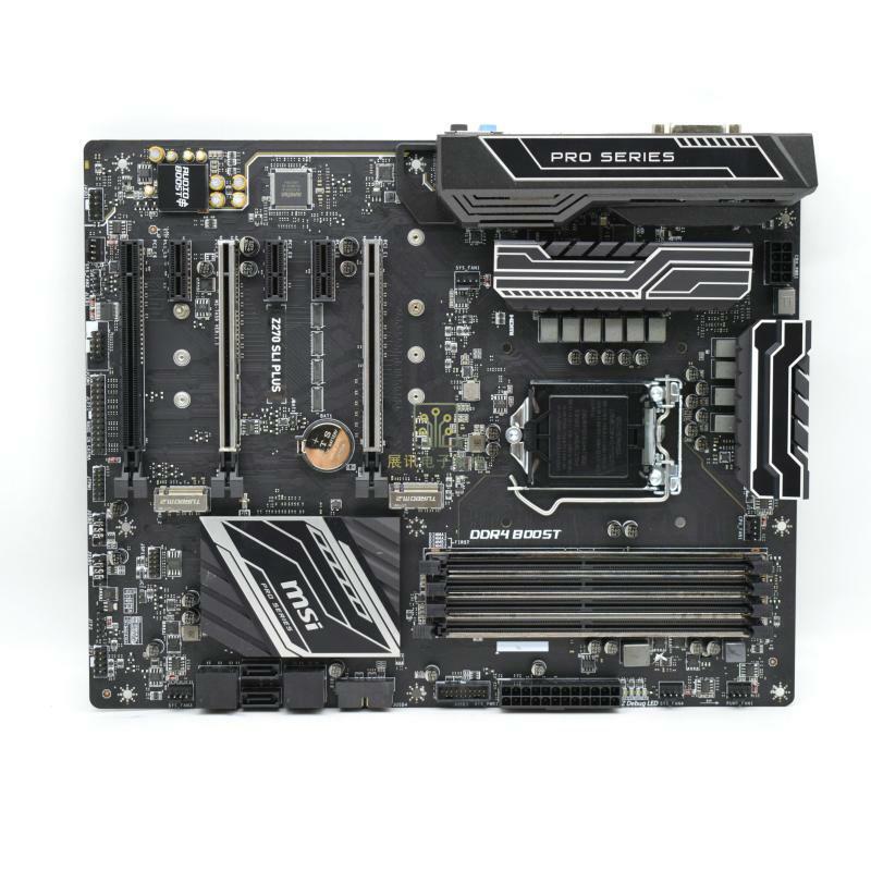 FOR MSI Z270 SLI PLUS Desk Motherboard LGA 1151 Intel HDMI SATA 6Gb/s USB 