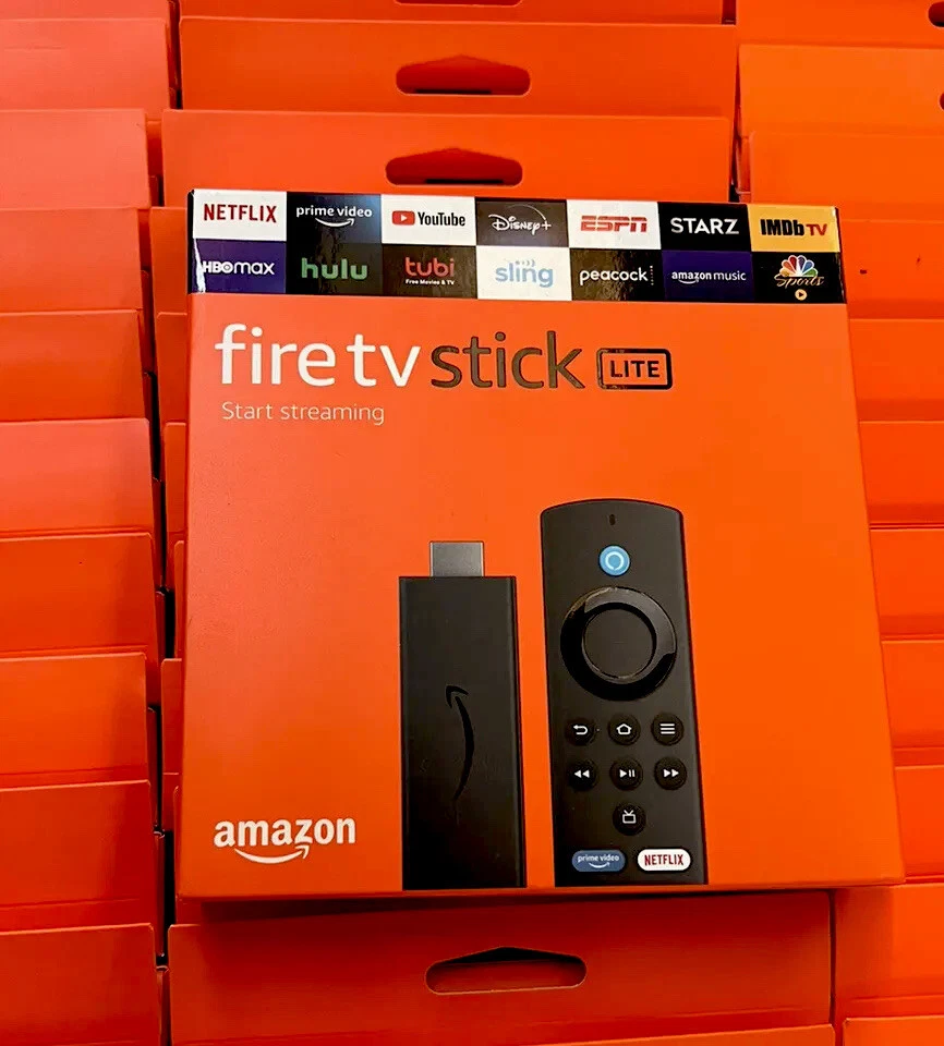 Fire Stick Lite With Latest Alexa Tv Remote Lite Hd Streaming Device  New*