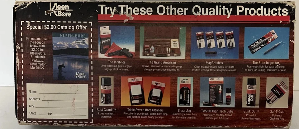 Handgun Cleaning Kit 40/41/10mm New And Improved  Classic KleenBore K-220 - Image 4 of 4