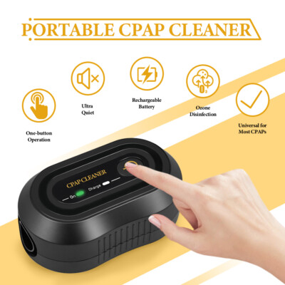 CPAP Cleaner BPAP Ozone Sterilizer Disinfector Portable Apnea Snoring Sleep Aids
