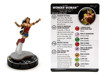 HeroClix - #053a Wonder Woman - Batman Team-Up