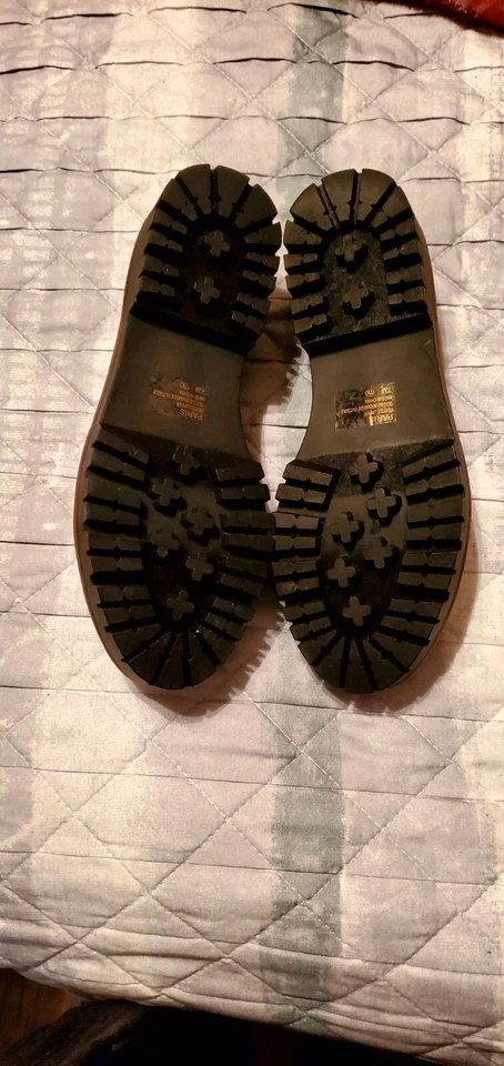 Jelly Pop Tacón Grueso Penny Mocasines Mujer Talla 7M Accesorios Zapato Informal Foto 4 de 4