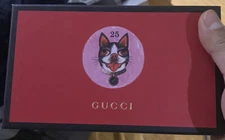 GUCCI 2018 Chinese Year Of The Dog Red Pocket Envelopes