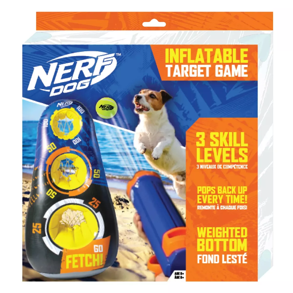 Nerf Dog Inflatable Target Game