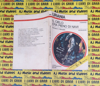 *Book libro URANIA n.540 il cielo era pieno di navi RICHARD MEREDITH 1970 (L77c)