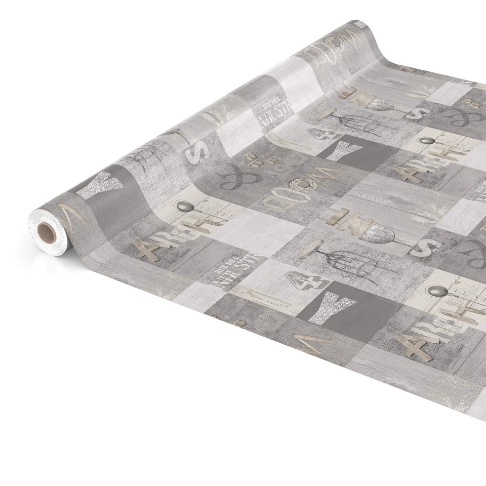 Nappe cirée lavable style moderne industriel Toile cirée sättige beständige F... - Photo 4/4