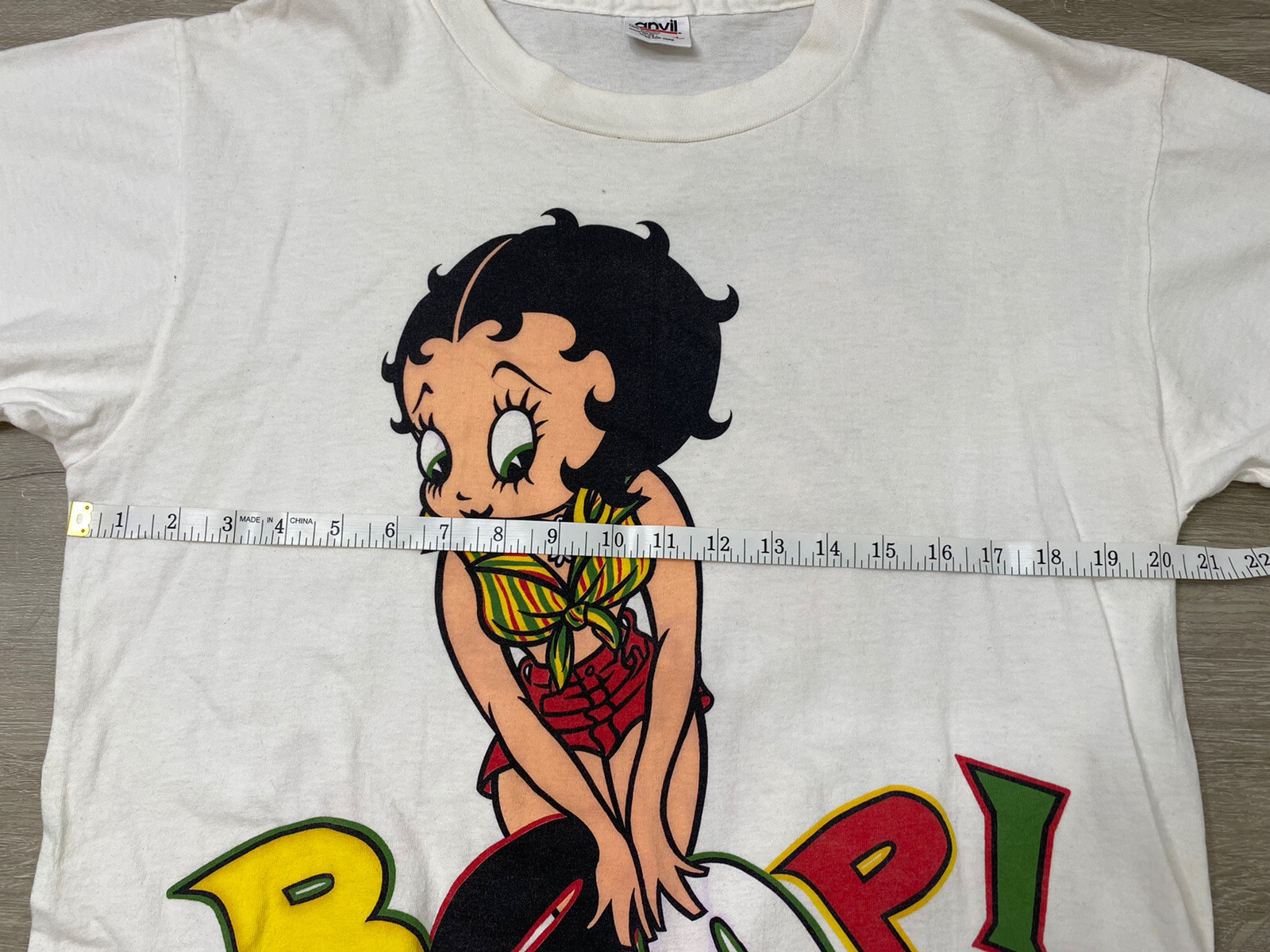 Vintage Betty Boop Boop There It Is Double Sided … - image 8