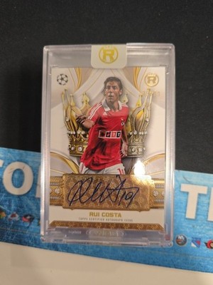 Rui Costa 2025 Topps Reverence Crowned Legend Auto /99 Sealed Benfica