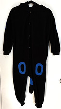 Kids Black Bug Hooded Fleece PJ Costume Cosplay Size EU 115 US 6
