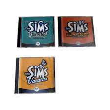 The Sims (PC) Expansion Lot — Unleashed, Superstar, Vacation