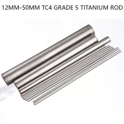 TC4 Grade 5 Titanium Rod Round Bar Ti 6Al-4V Titanium Alloy 100mm  12mm-50mm