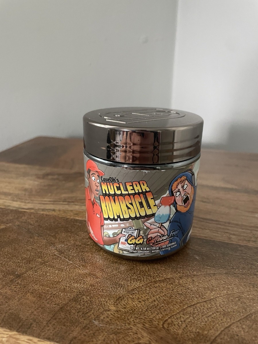Gamer Supps GG® Caffeine Free - CaseOh's Nuclear Bombsicle 100