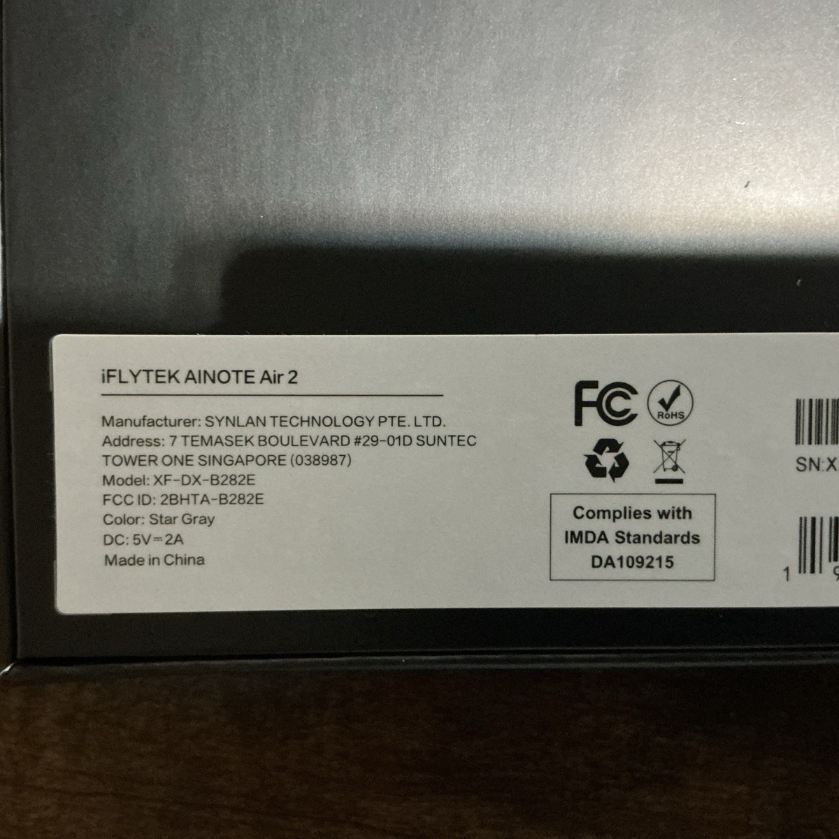 iFLYTEK AINOTE Air 2 8.2
