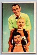 1953 BOWMAN TELEVISION AND RADIO STARS NBC (R701-15) #66 THE HAMILTON TRIO