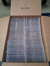 68 Used Standard CD Jewel Cases With Clear Tray