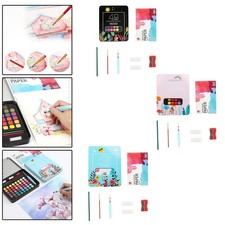 Aquarellfarben-Set, Pigmentfarbe, Kunst, 48 Farben, professionelle tragbare