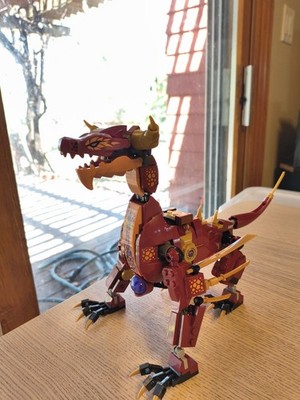 Lego 71793 Ninjago Heatwave Transforming Lava Dragon Only [*No minifigure No box