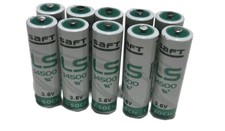 BRAND NEW 10 Saft LS 14500 LS14500 AA 3.6V Lithium Battery