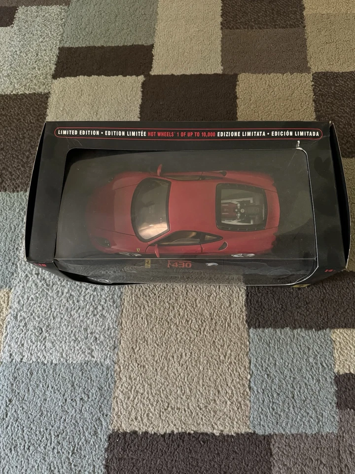 Ferrari F430 rojo Hot Wheels Elite 1/18 Foto 3 de 4