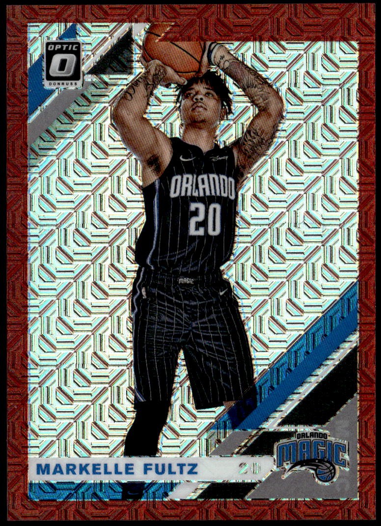 2019-20 Donruss Optic #120 Markelle Fultz Choice Red #/88 E1