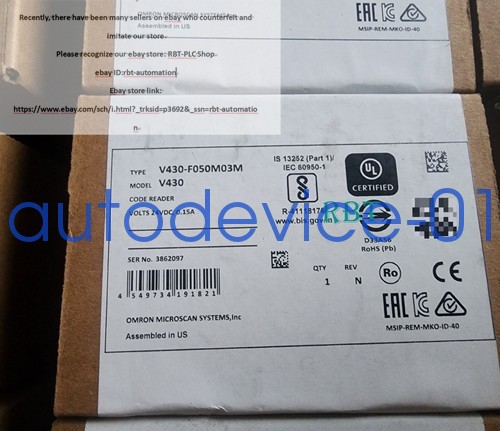 Omron V430-F050M03M Reader brand new DHL/FedEx