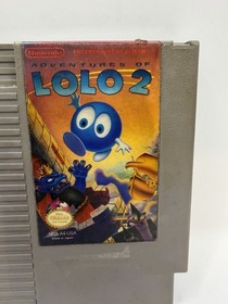 Adventures of Lolo 2 NES Nintendo autentico testato