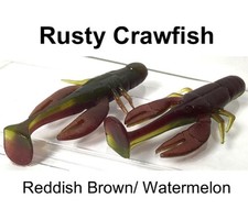 Big Joshy Swimbaits Rusty Crawfish 3.5" Craw Fishing Lure #C35-50