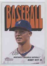 2021 Heritage Minor League Edition 1972 Topps Pack Cover Cards Bobby Witt Jr 4l3