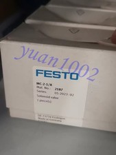 1PCS NEW FESTO MC-2-1/8 2187 Solenoid valve Fast delivery