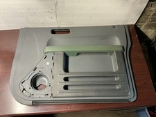 03-06 Honda Element Oem Front Pass Right Door Card Panel Gray W Green Armrest