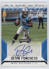 2018 Panini Playoff Game Day Signatures 18/50 Devin Funchess #GDS-DF Auto fz4