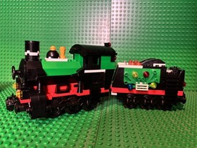 LEGO Holiday Train 10173 Engine and Tender Only Custom Read Description