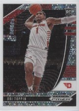 2020-21 Panini Prizm Draft Picks Fast Break Prizm Obi Toppin #7 07mp