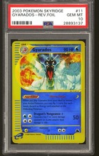 Pokemon Skyridge Reverse Holo Foil Gyarados 11/144 PSA 10 GEM MINT POP 64 on eBay