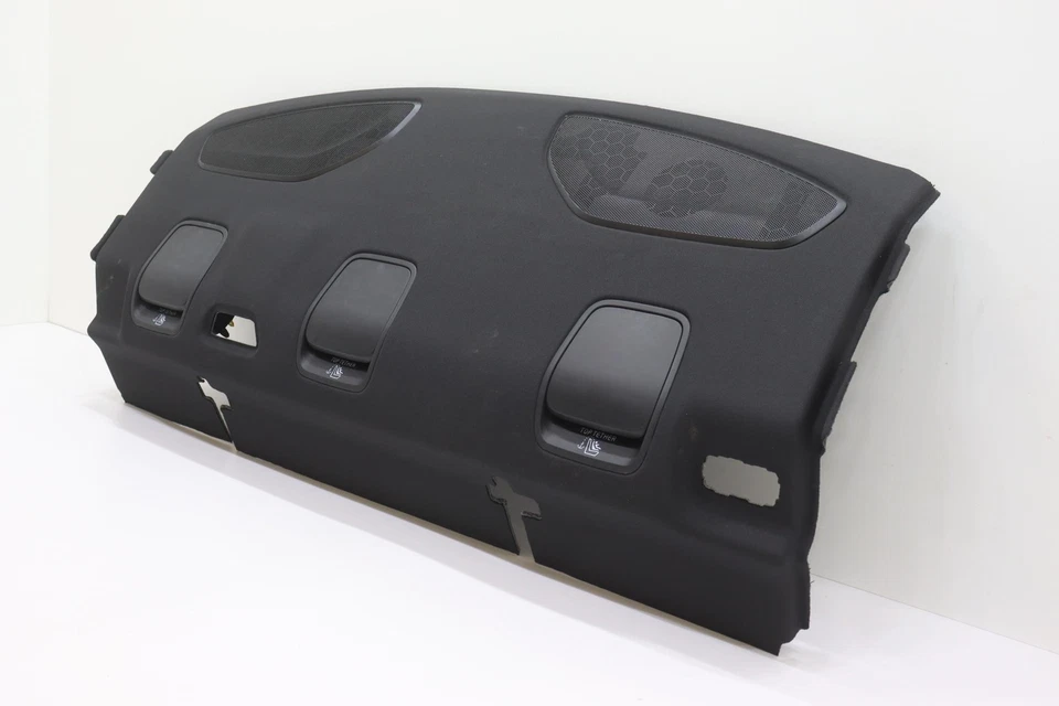 2019 - 2025 VOLVO S60 PAINEL DE TAMPA DE ACABAMENTO DE CONSOLE TRASEIRO FABRICANTE DE EQUIPAMENTO ORIGINAL 31675029 BLACK_RD00 - Imagem 2 de 4