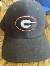 Nike Classic 99 Dri-Fit Hat Cap Georgia Bulldogs Black Embroidered