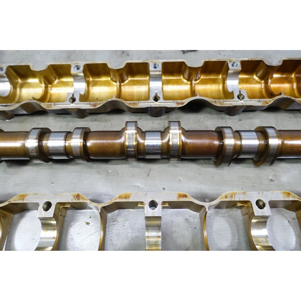 Árbol de levas de escape BMW N55 S55 2011-2020 con borde de cojinete 3,0 L turbo de fábrica OEM Foto 3 de 4