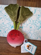 Jellycat I Am Vivacious Radish Vegetable  New With Tags Rare Retired original