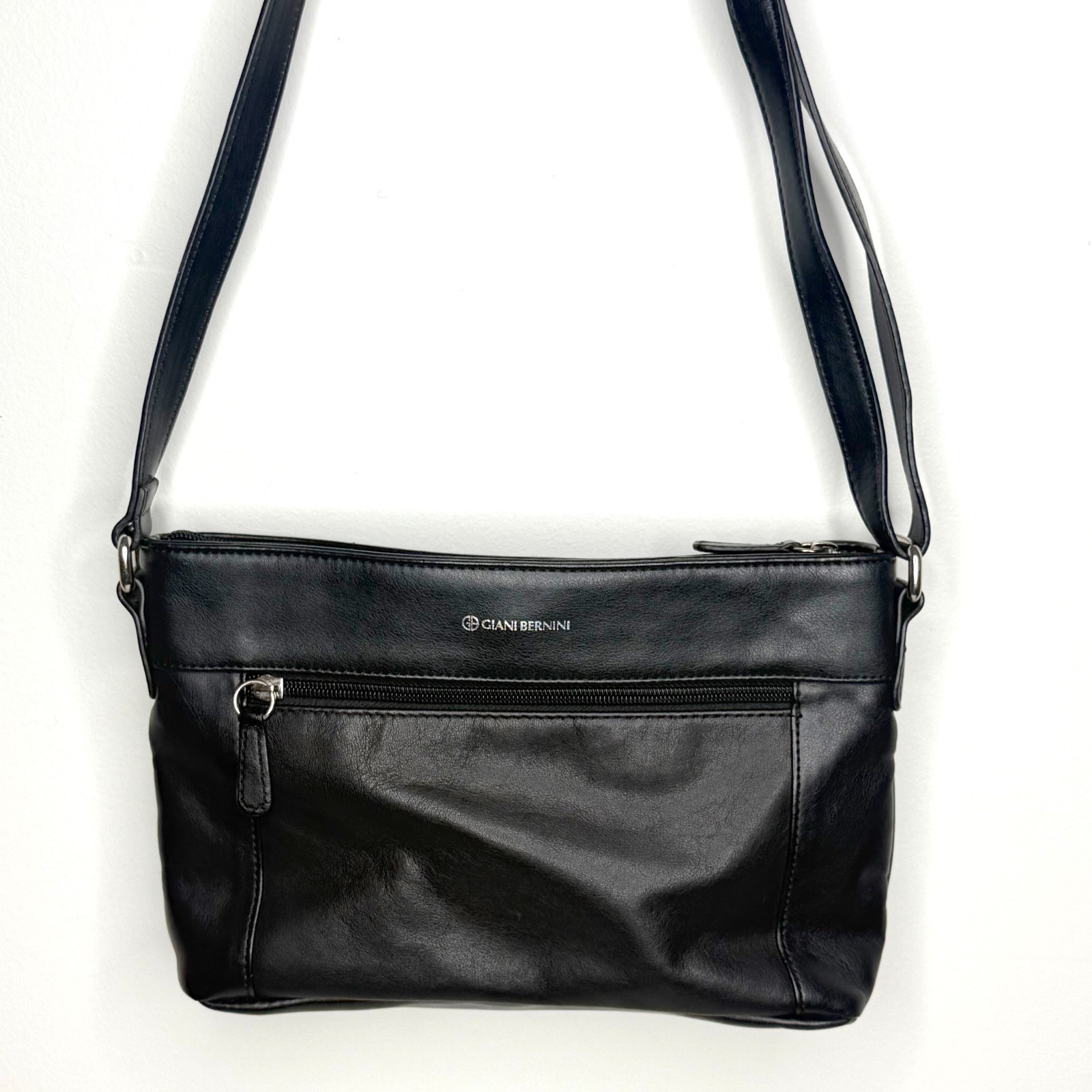 Giani Bernini Rectangular Leather Adjustable Stra… - image 2