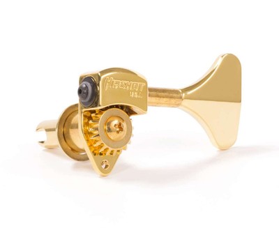 Hipshot Ultralite USA Tuner HB6Y Y Key 3/8 Gold - 5 String Inline Set