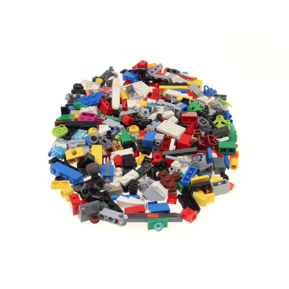 300 LEGO Classic B-Stock Small Parts Worn Ca 160g Stones Sonderteile Mixed